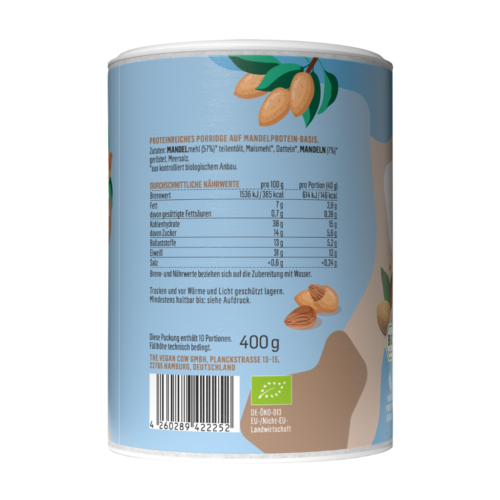 PROTEIN PORRIDGE - MANDEL NATUR