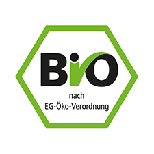 Bio Logo, zertifiziert nach EG-Öko-Verordnung