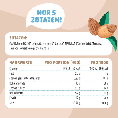 PROTEIN PORRIDGE - MANDEL NATUR