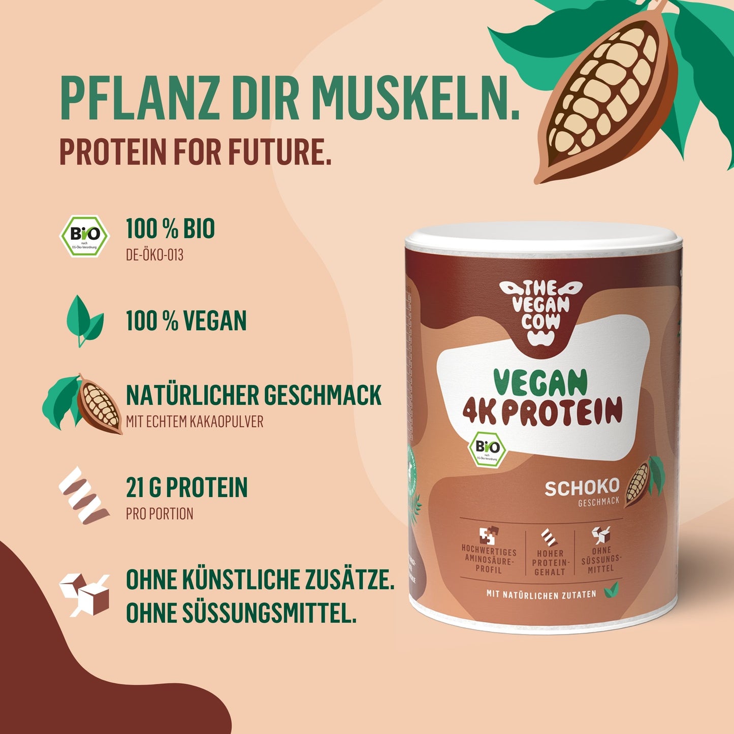 VEGAN 4K PROTEIN SCHOKO