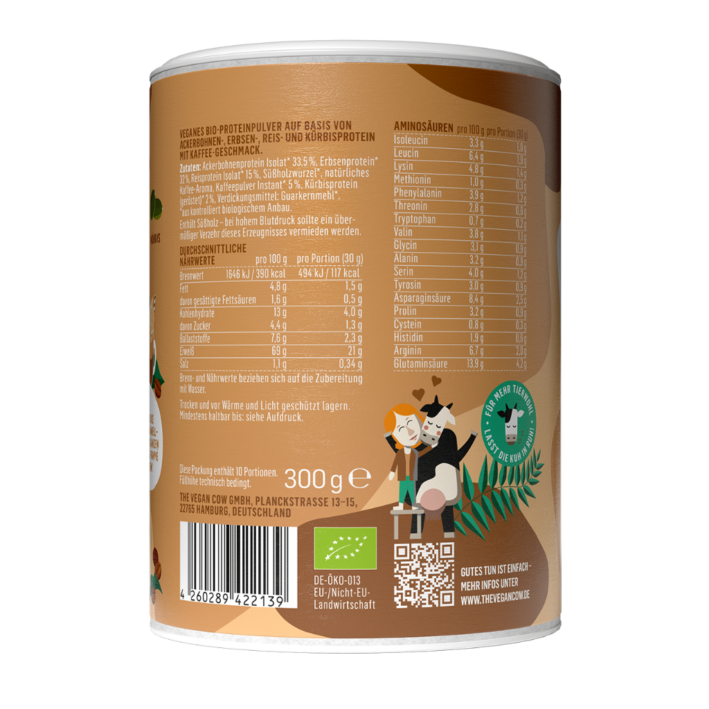 VEGAN 4K PROTEIN ICED COFFEE
