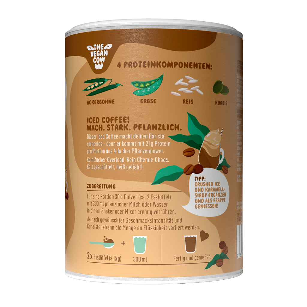 VEGAN 4K PROTEIN ICED COFFEE